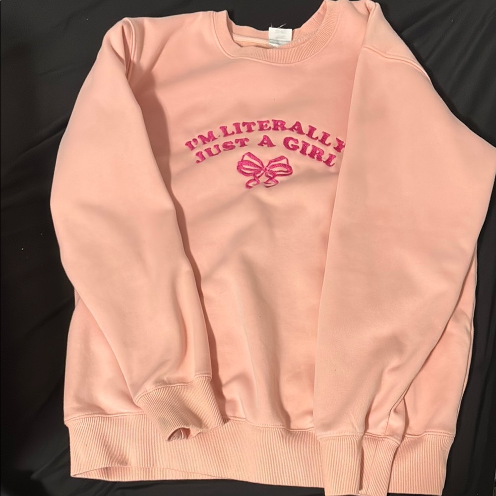 Pink Crewneck Sweater